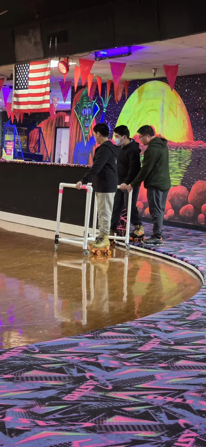 patinagem de rapazes